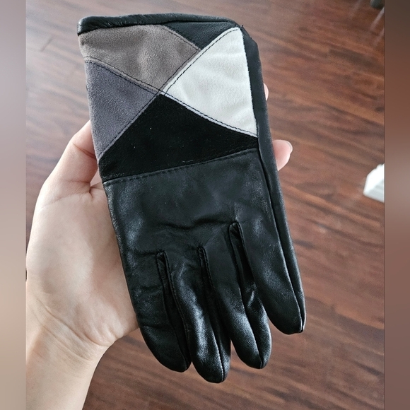Women's leather gloves size S-M - Picture 5 of 6